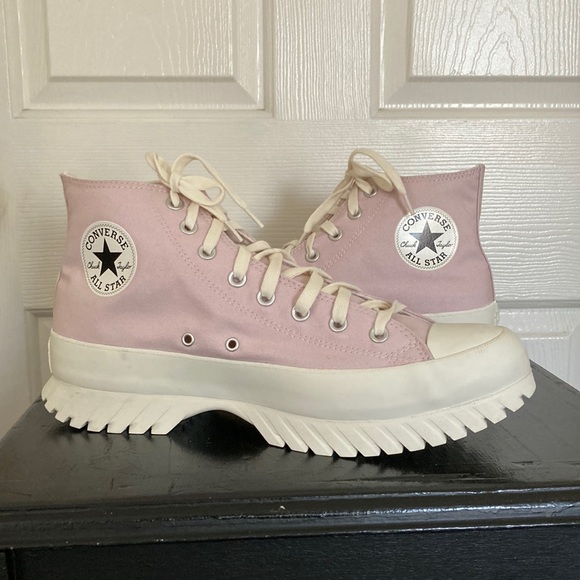 Converse Chuck Taylor CTAS Lugged 2.0 High Top Platform Sneaker Violet NEW W 14 - Picture 2 of 14